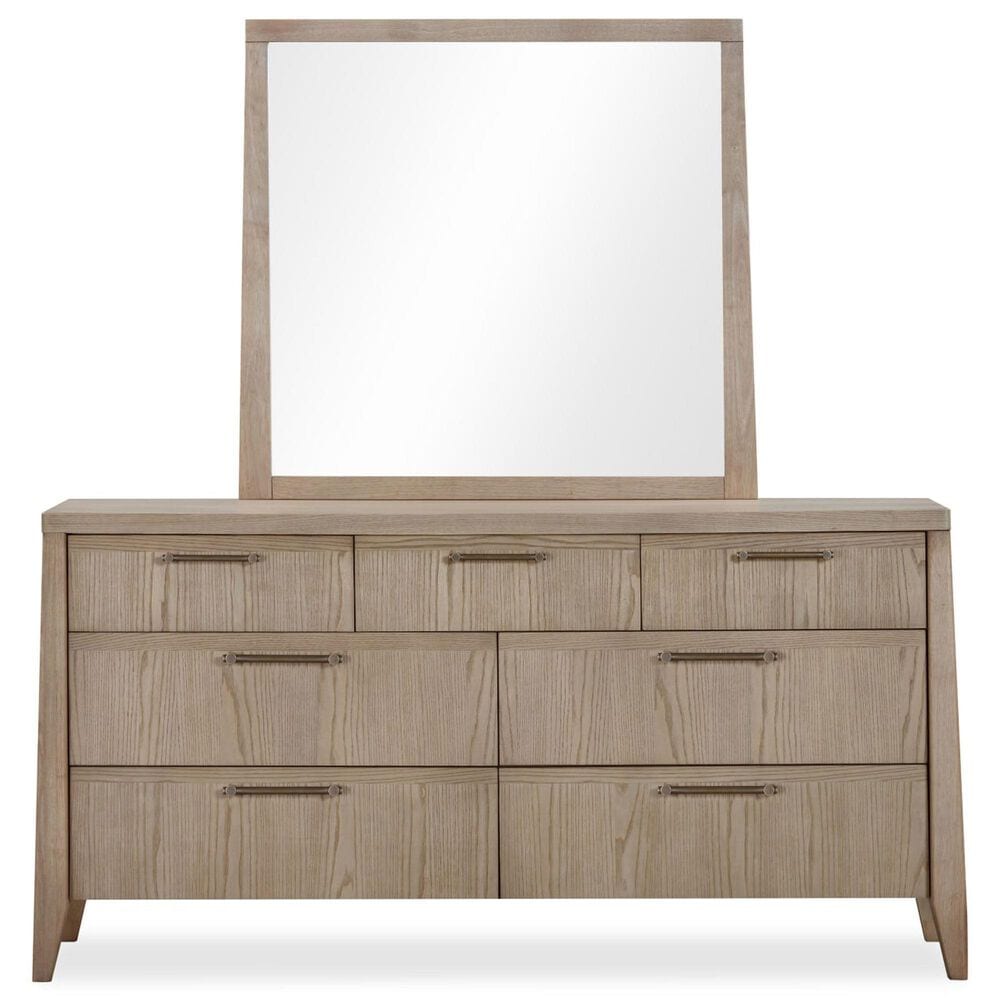 Urban Home Sumire Dresser and Mirror in Ginger , , large