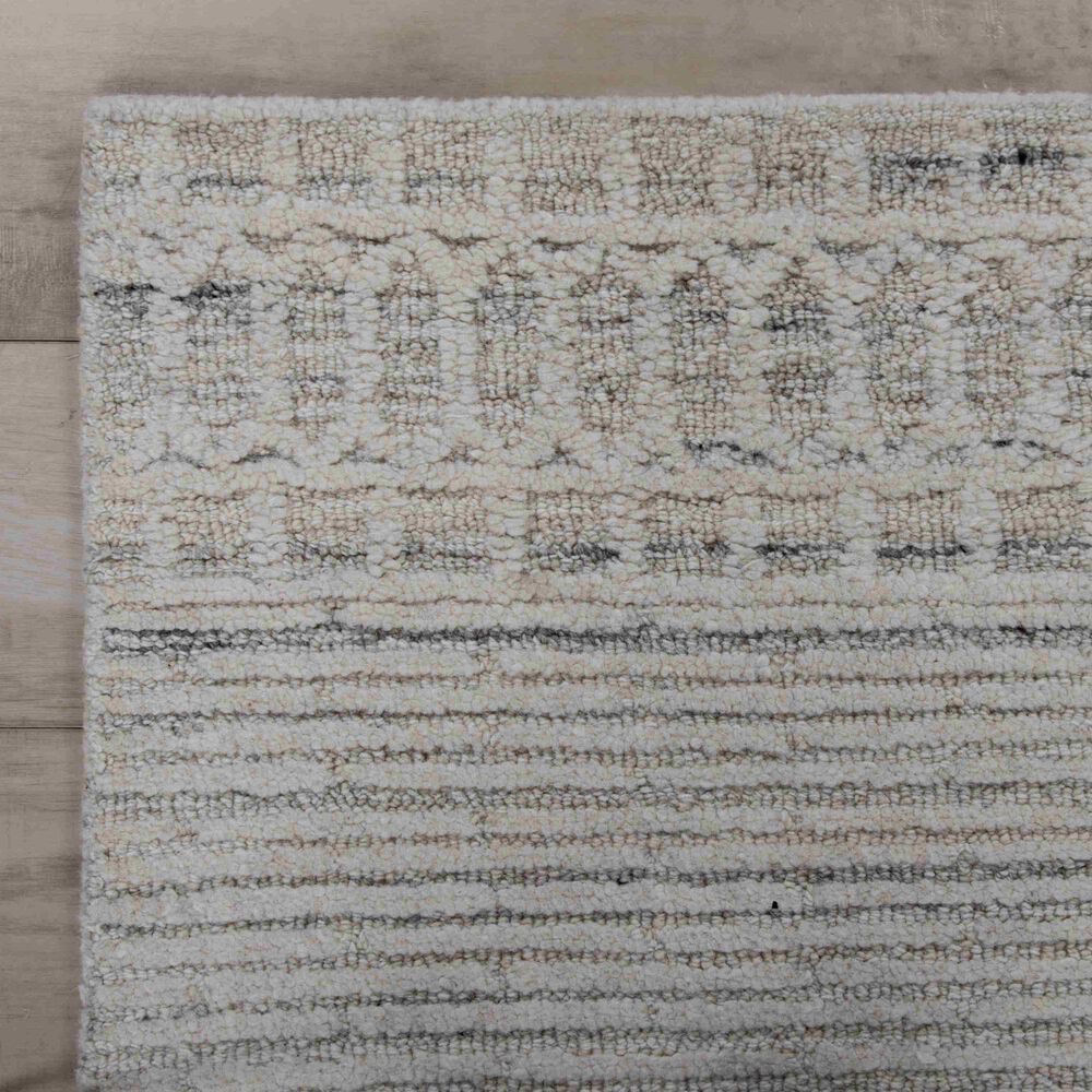 RIZZY Willow Beige, Ivory and Gray 3&#39; x 5&#39; Area Rug, , large