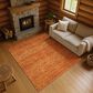 Dalyn Rug Company Soft Essentials Solid Orange 8" x 10" Indoor/Outdoor Area Rug, , large