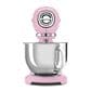 Smeg Retro Full-Col Stand Mix, Pink, , large
