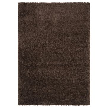 Safavieh August Shag 8" x 10" Brown Area Rug, , large