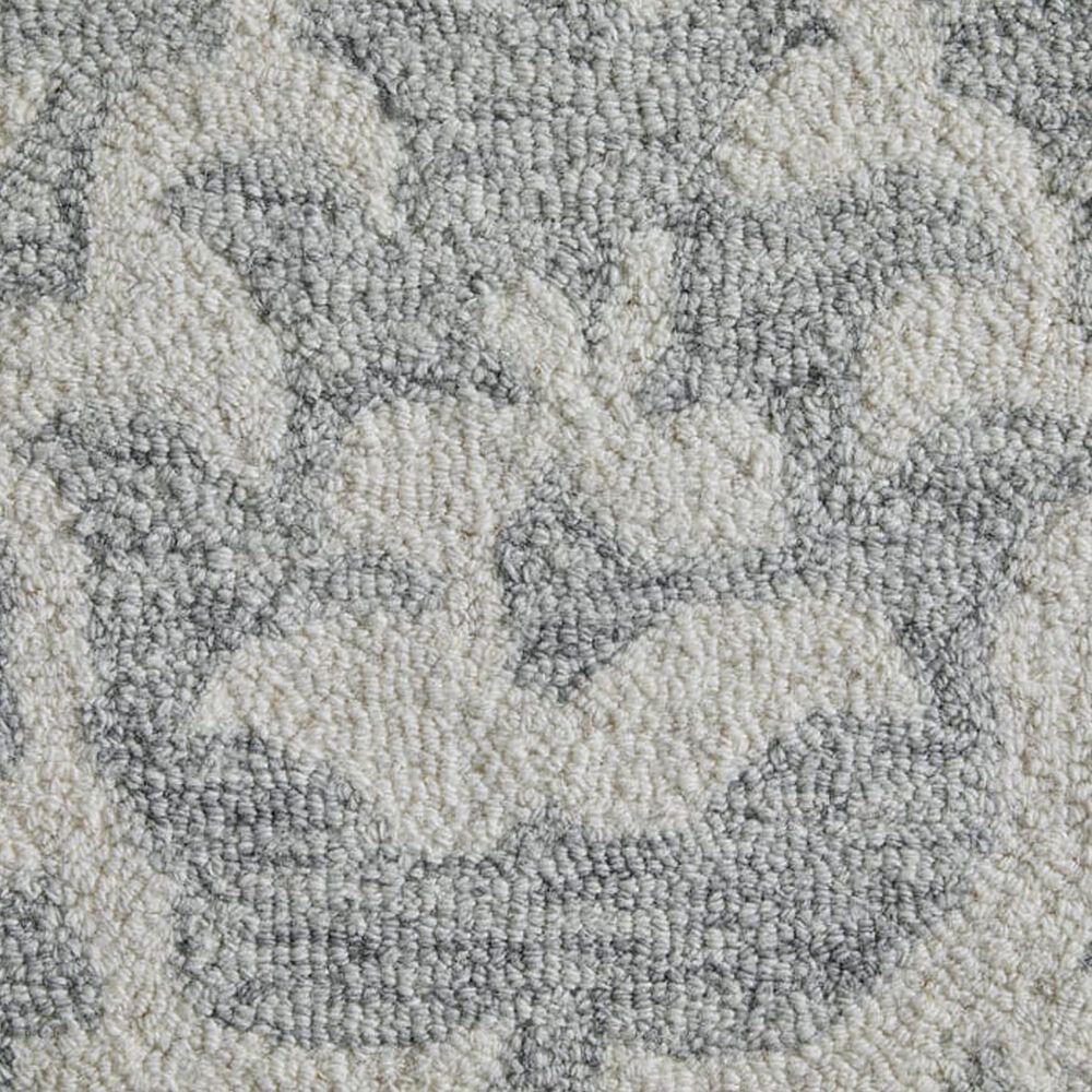 Feizy Belfort Damask Gray 12&#39; x 15&#39; Area Rug, , large