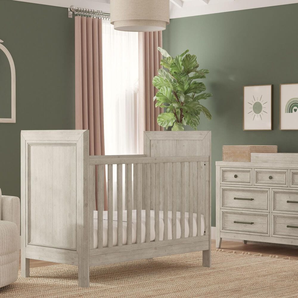 Eastern Shore Carlson 3-In-1 Convertible Crib in Washed Linen, , large