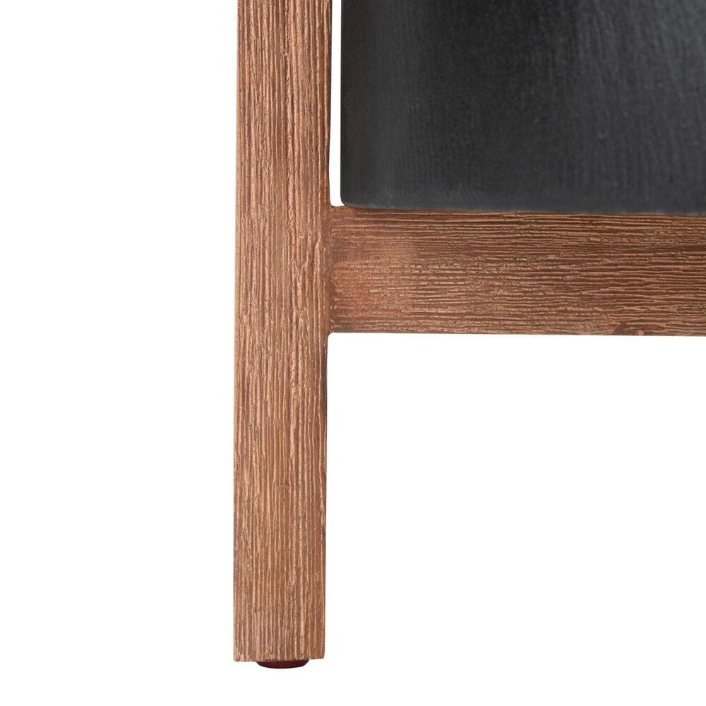 Safavieh Jesper Patio Planter in Natural/Black, , large