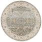 Surya Dresden Deep Teal, Dusty Sage, Taupe, Off-White, Light Gray, Olive and Mustard 7"10" Round Area Rug, , large