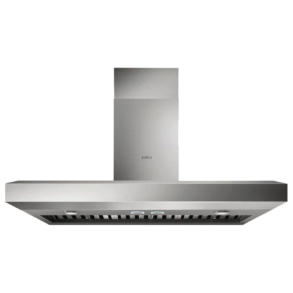 Elica Vavano 48" Wall Mount Chimney Hood in Stainless Steel, , large