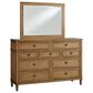 Ashley Sharlance 4-Piece King Panel Bedroom Set in Light Brown, , large