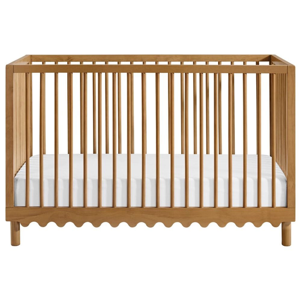 Oxford Baby Sterling 3-in-1 Convertible Crib in Honey Wood, , large