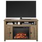 DHP Winthrop 47.75" TV Stand with Fireplace in Natural, , large