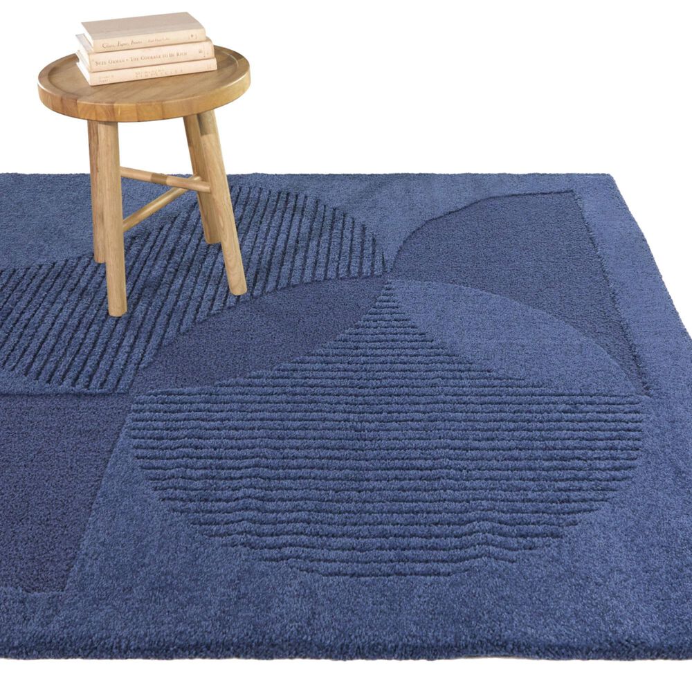 Balta Rugs Ascalon 5&#39;3&quot; x 7&#39; Blue Area Rug, , large