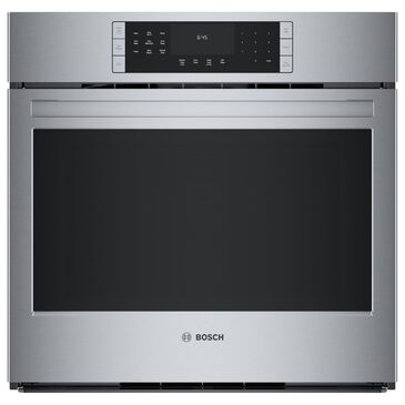 Bosch 800 Series 30" Built-In Single Electric Convection Wall Oven in Stainless Steel, , large