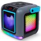 Singing Machine Mini Cube Karaoke System with Wireless Microphone in Grey, , large