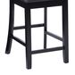 Linon Home Decor Torino Craftsman Counter Stool in Black, , large