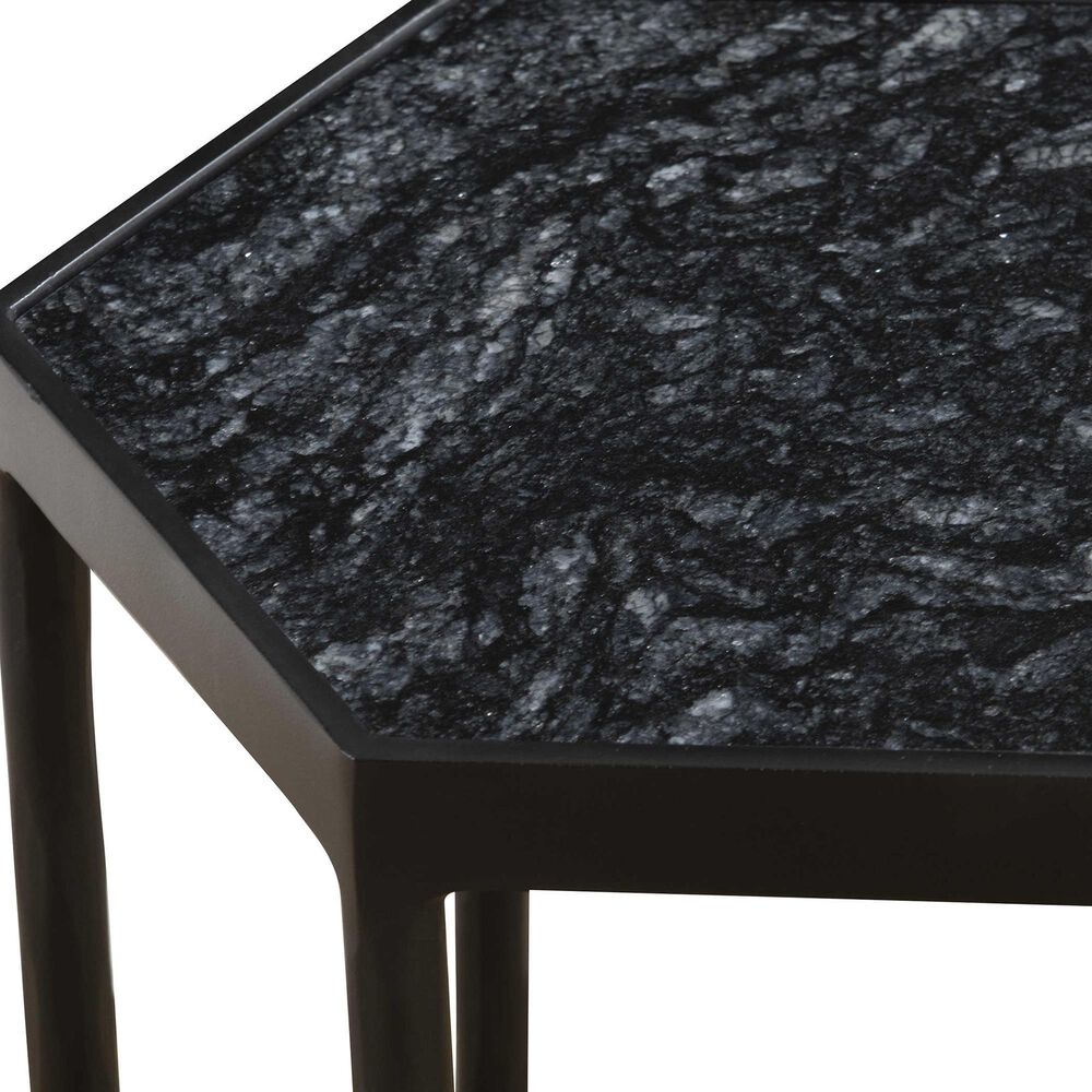 Uttermost Aviary Accent Table in Satin Black, , large