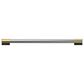 Fisher & Paykel 36" Professional Round Flush Handle Kit for Ranges in Stainless Steel and Brass, , large