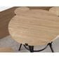 Steve Silver Co. Magnolia 42" Round Counter Height Table in Black and Sand - Table Only, , large