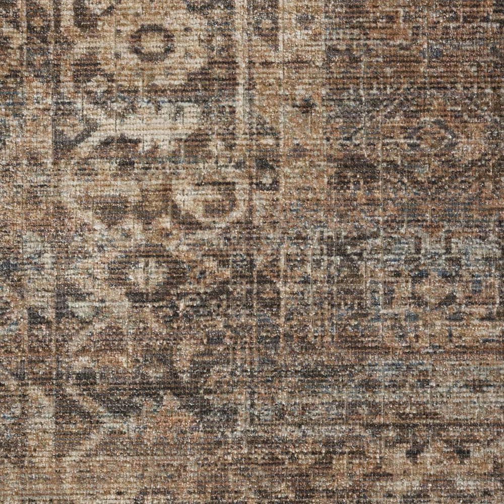 Loloi Heritage 12&#39; x 15&#39; Mocha and Denim Area Rug, , large