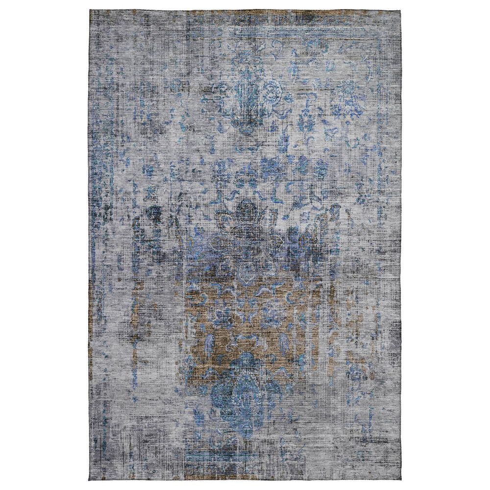 Dalyn Rug Company Karaj KJ2 3" x 5" Blue Indoor/Outdoor Area Rug, , large