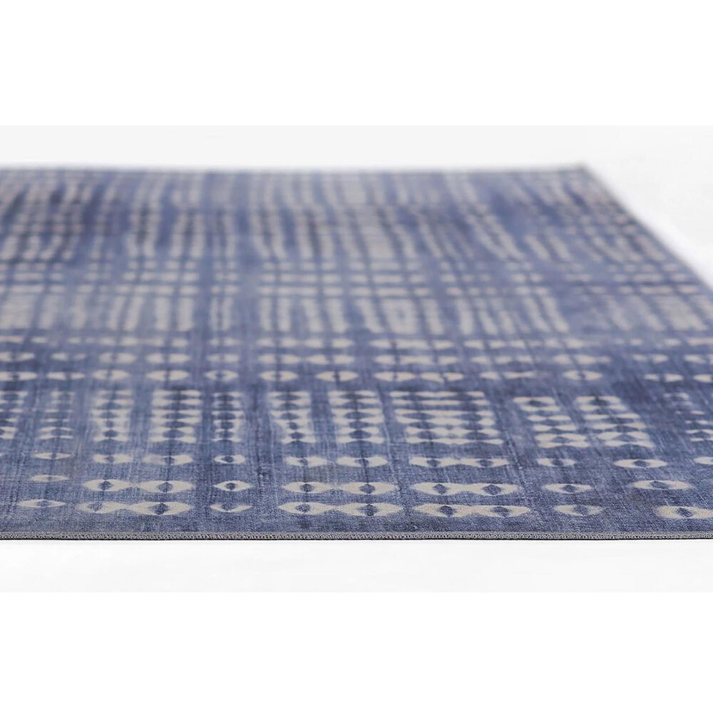 Novogratz Bolt 5&#39; x 7&#39;6&quot; Blue Area Rug, , large