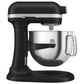 KitchenAid 7 Quart Bowl-Lift Stand Mixer in Black and Stainless Steel, , large