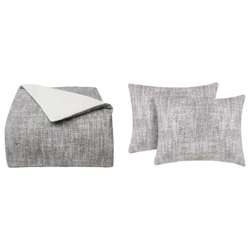 J. Queen Modern Summit 3-Piece King/Cal King Duvet Set in Stone, , large