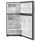 GE Appliances 19.2 Cu. Ft. Top Freezer Refrigerator Energy Star with Reversible Door in Stainless Steel, , large