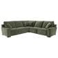 MotoMotion 5-Piece Power Reclining Sectional in Gimlet Moss, , large