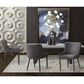 Tov Furniture Draco Velvet Chair in Grey, , large