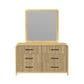 Mayberry Hill Ridgemont 3-Piece Queen Bedroom Set in Natural Brown, , large