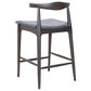 Zuo Modern Tuzka Bar Stool in Gray & Espresso, , large