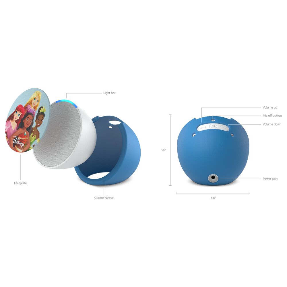 Amazon Echo Pop Kids - Disney Princess, , large