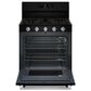 Maytag 5.0 Cu. Ft. Freestanding Gas Range with Steam Clean in Black, , large