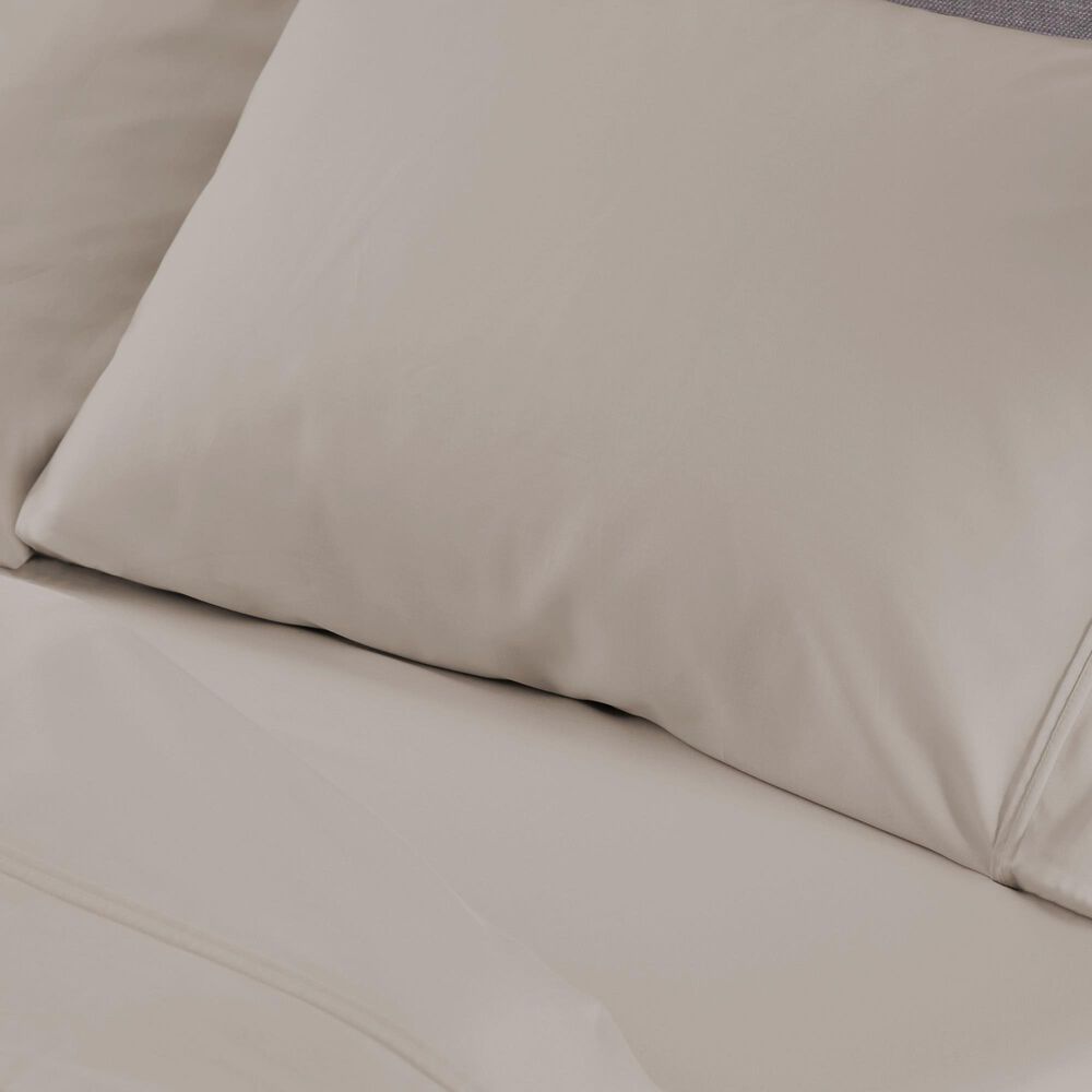 Bedgear Hyper-Cotton 4-Piece Split Head Queen Sheet Set in Medium Beige, , large