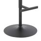 Lumisource Stout Swivel Adjustable Barstool in Black, , large