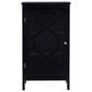 Linon Home Decor Fetti Small Cabinet in Black, , large