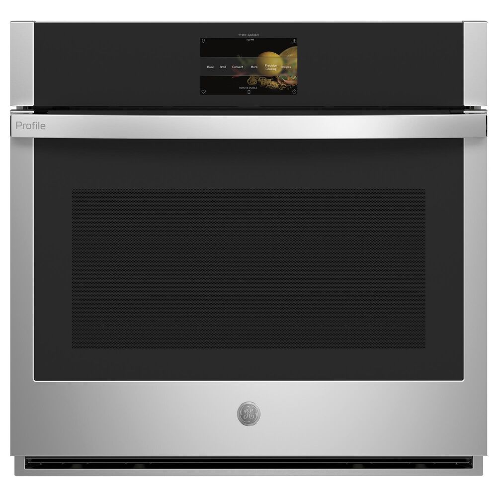 GE Profile 2-Piece Kitchen Package with 30&quot; Single Wall Oven in Stainless Steel, , large