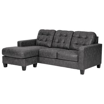 Signature Design by Ashley Venaldi Left Facing Sofa Chaise in Gray, , large
