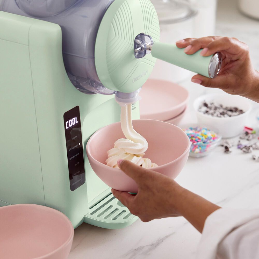 Green Pan 2 Qt. Frost Slush and Soft Serve Ice Cream Maker in Pistachio, , large