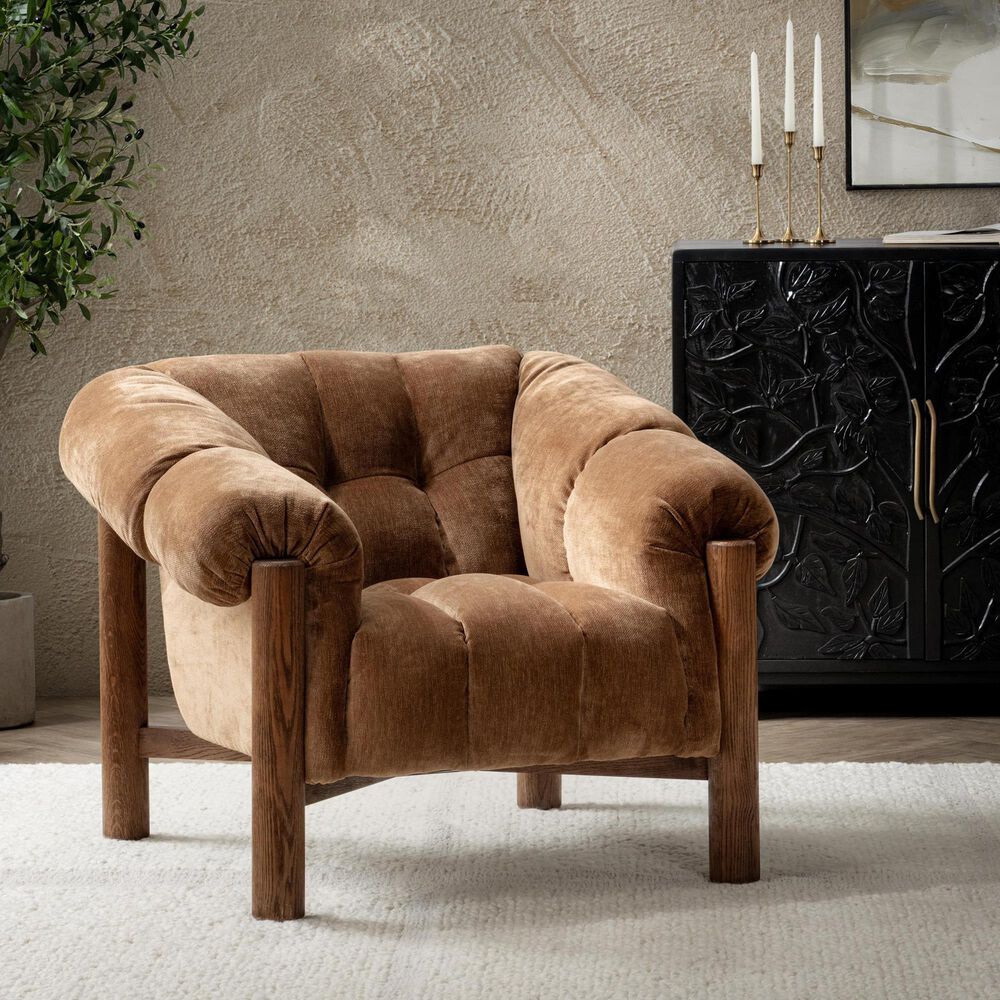 Classic Home Sansa Accent Chair in Bronze, , large