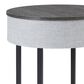 Ashley Sethlen Accent Table with Speaker in Gray and Black, , large