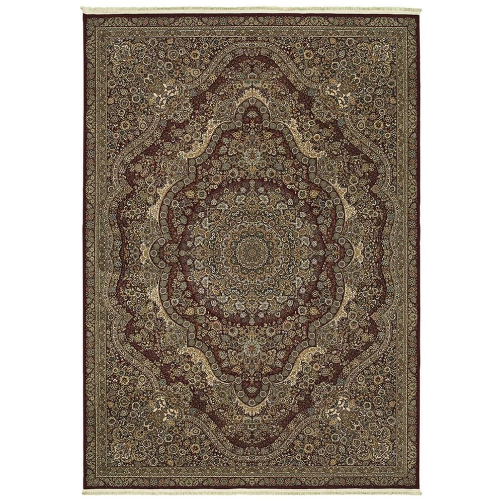 Oriental Weavers Masterpiece 8022R 5"3" x 7"6" Red Area Rug, , large