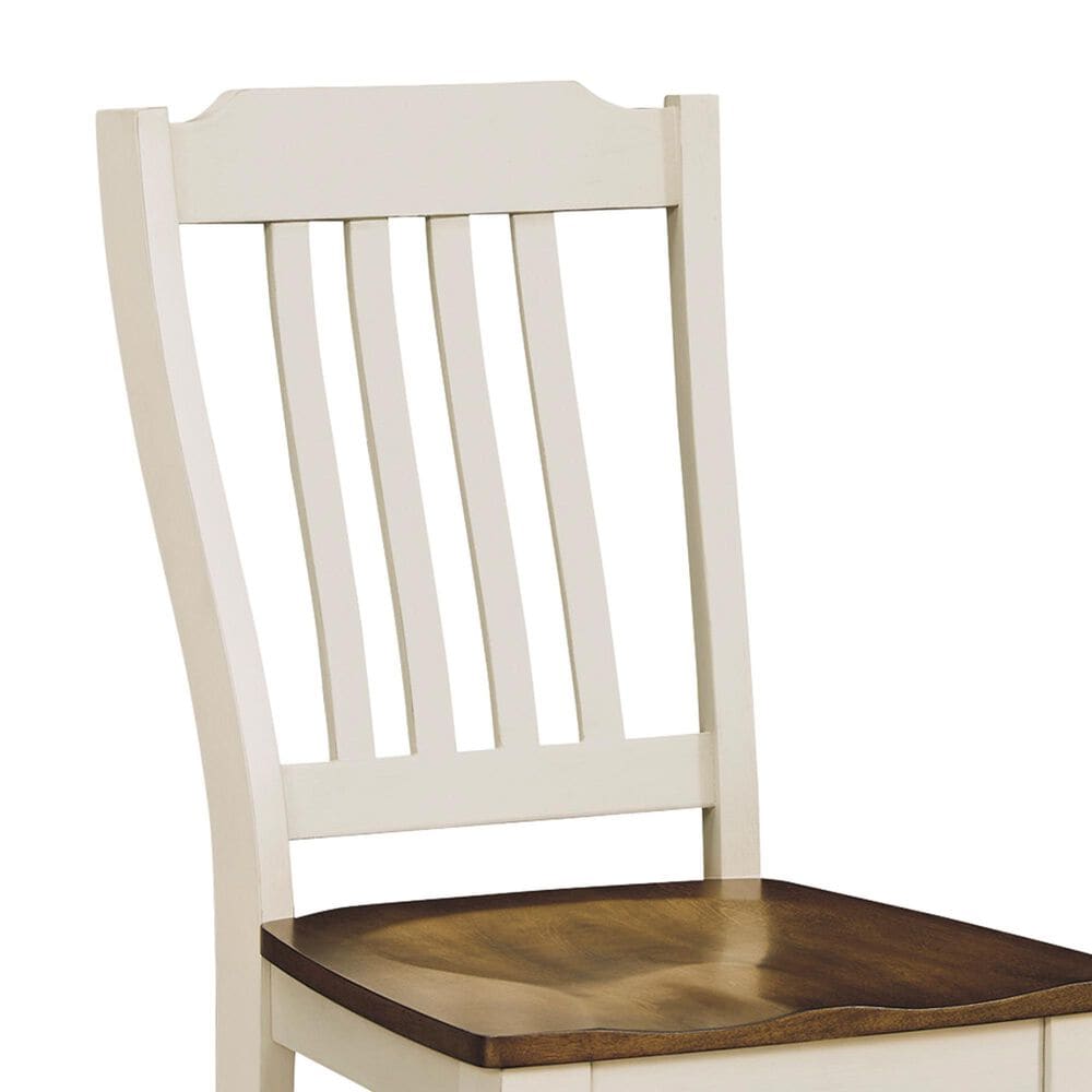 Ashley Wirloni Side Chair in Antique White and Brown, , large