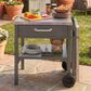 Hearth and Haven Outdoor Foldable Kitchen Cart with Side Table in Gray, , large