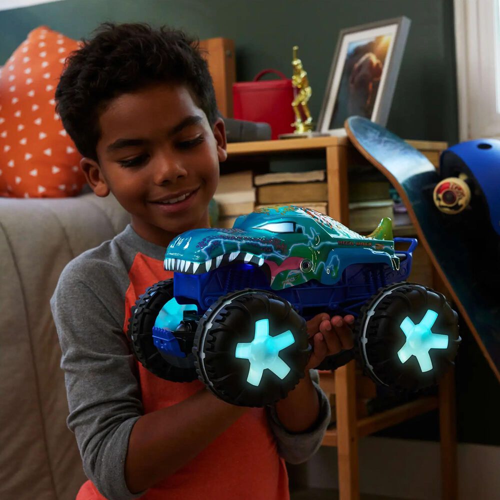 Mattel Monster Trucks Mega-Wrex Alive Remote-Control Vehicle in Multicolor, , large