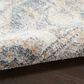 Nourison Astra Machine Washable 2"2" x 10" Grey and Blue Runner, , large