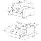 COASTER CO OF AMERICA Edith Convertible Sofa, , large