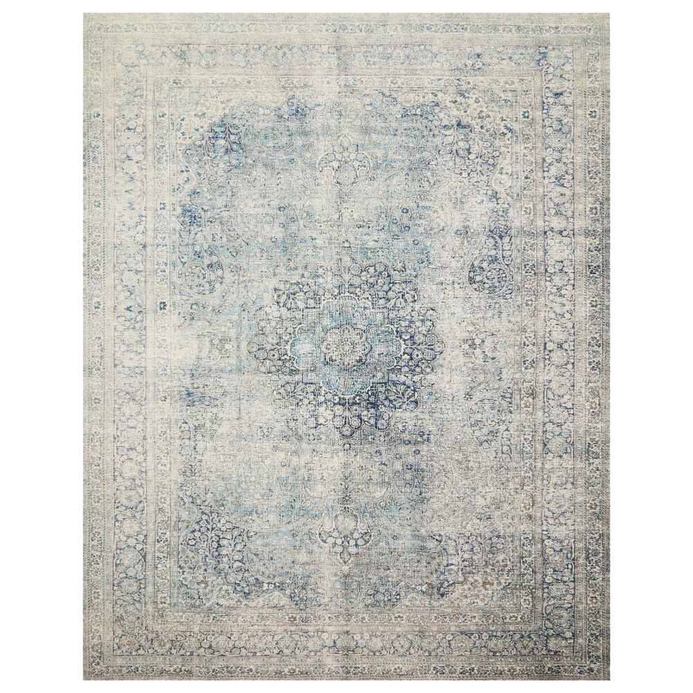 Lucca LF-14 10" x 13" Sky Area Rug, , large