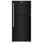 Maytag 19 Cu. Ft. Top Freezer Refrigerator with Garage Mode in Black, , large