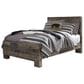 Ashley Derekson Full Panel Bed in Walnut and Gray, , large