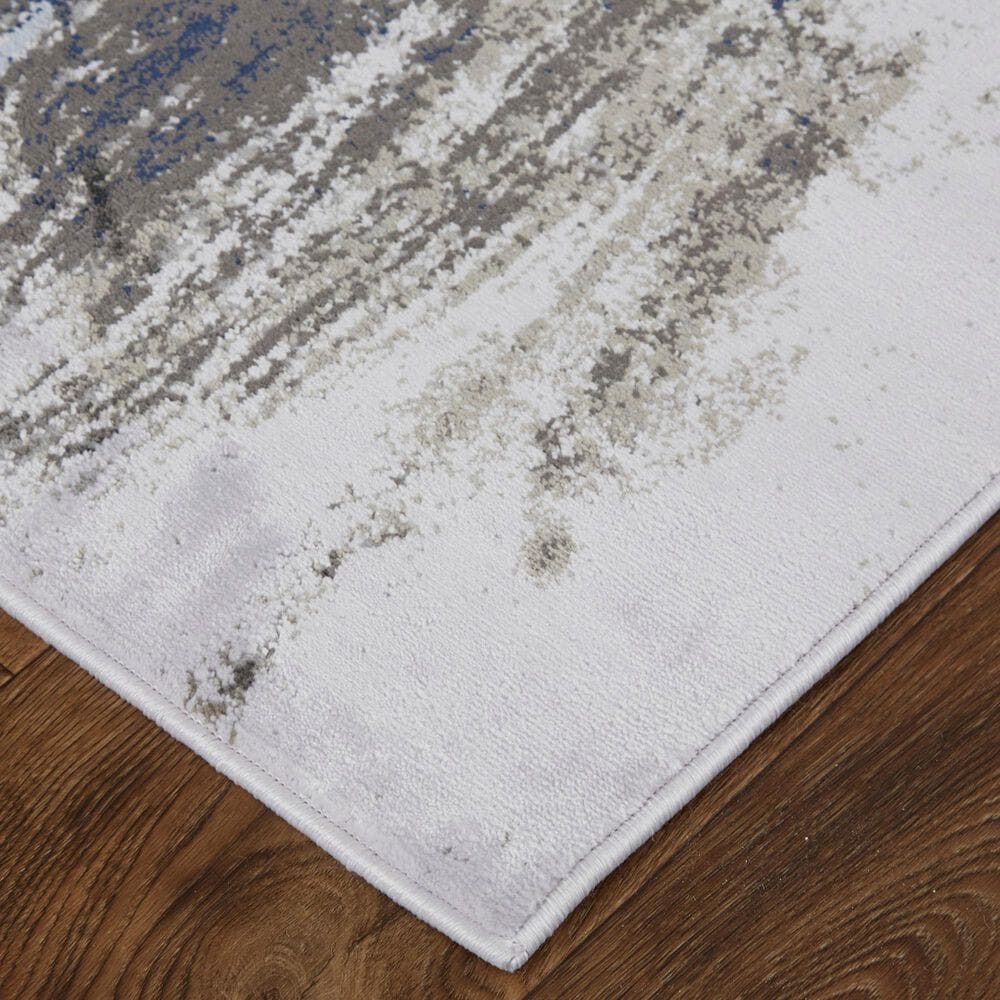 Feizy Rugs Gaspar 1&#39;8&quot; x 2&#39;10&quot; White and Gray Area Rug, , large